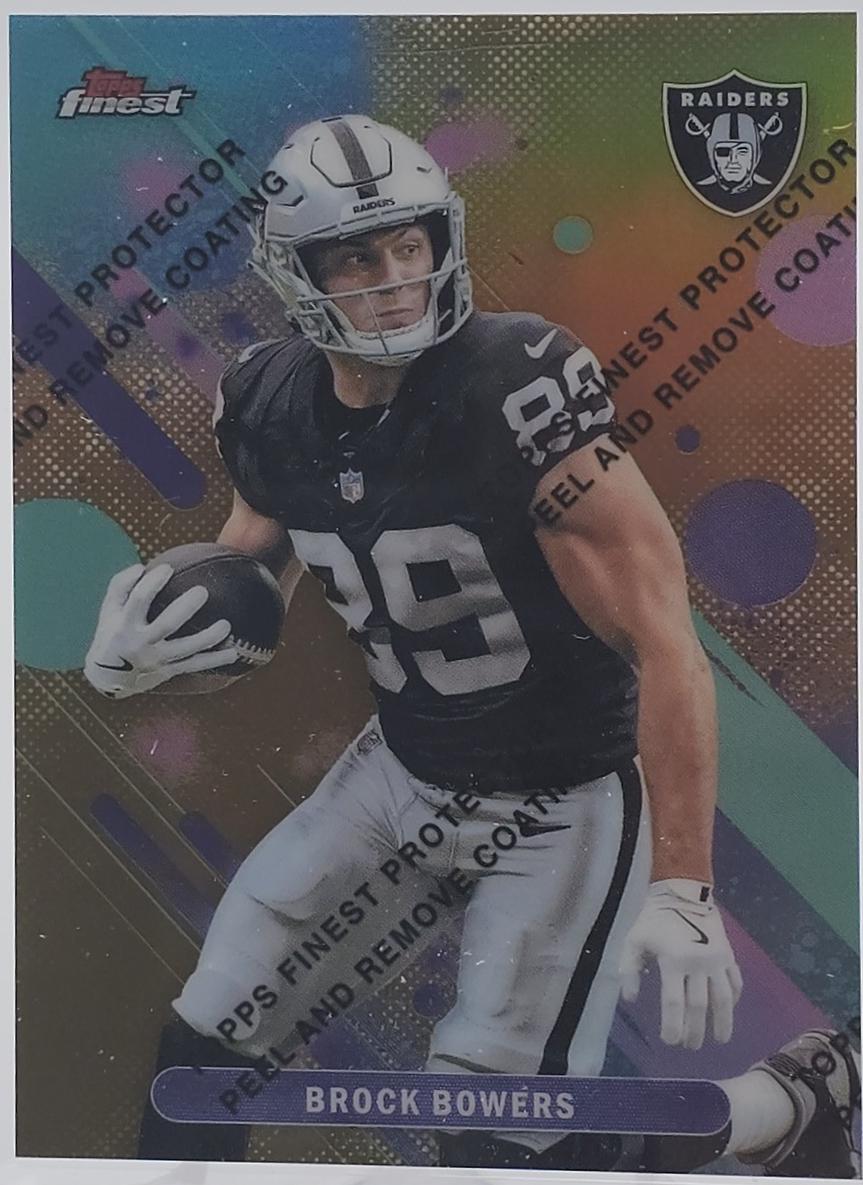Brock Bowers [Gold Refractor] #95