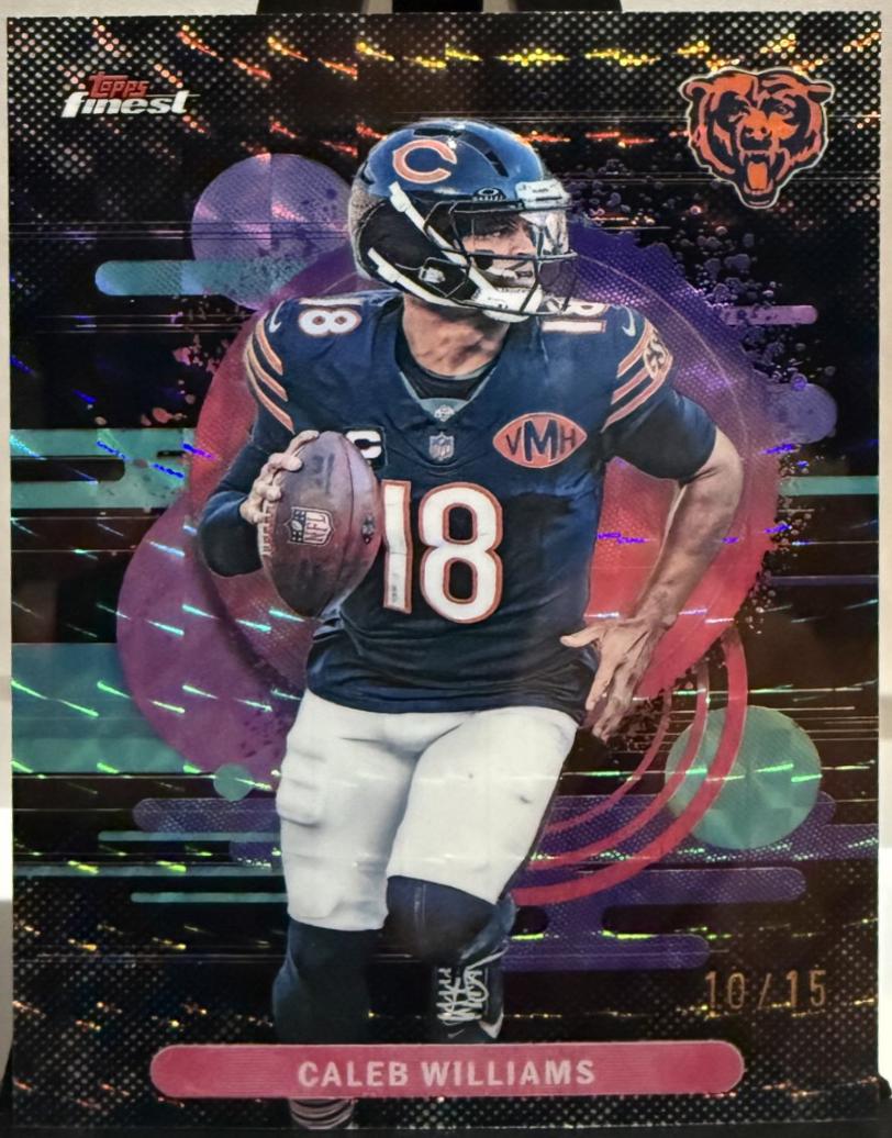 Caleb Williams [Black Refractor] #127