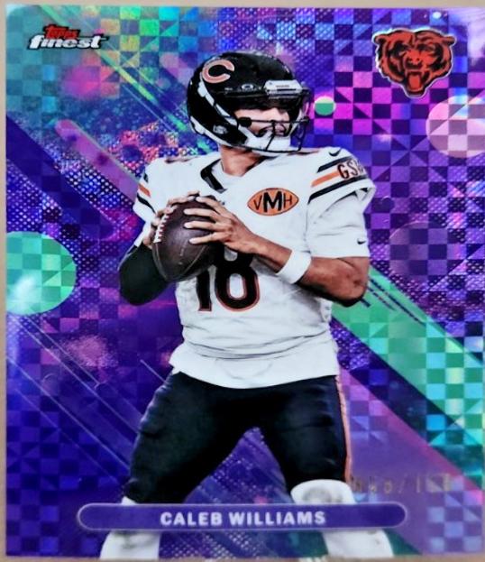 Caleb Williams [Purple X-Fractor] #50