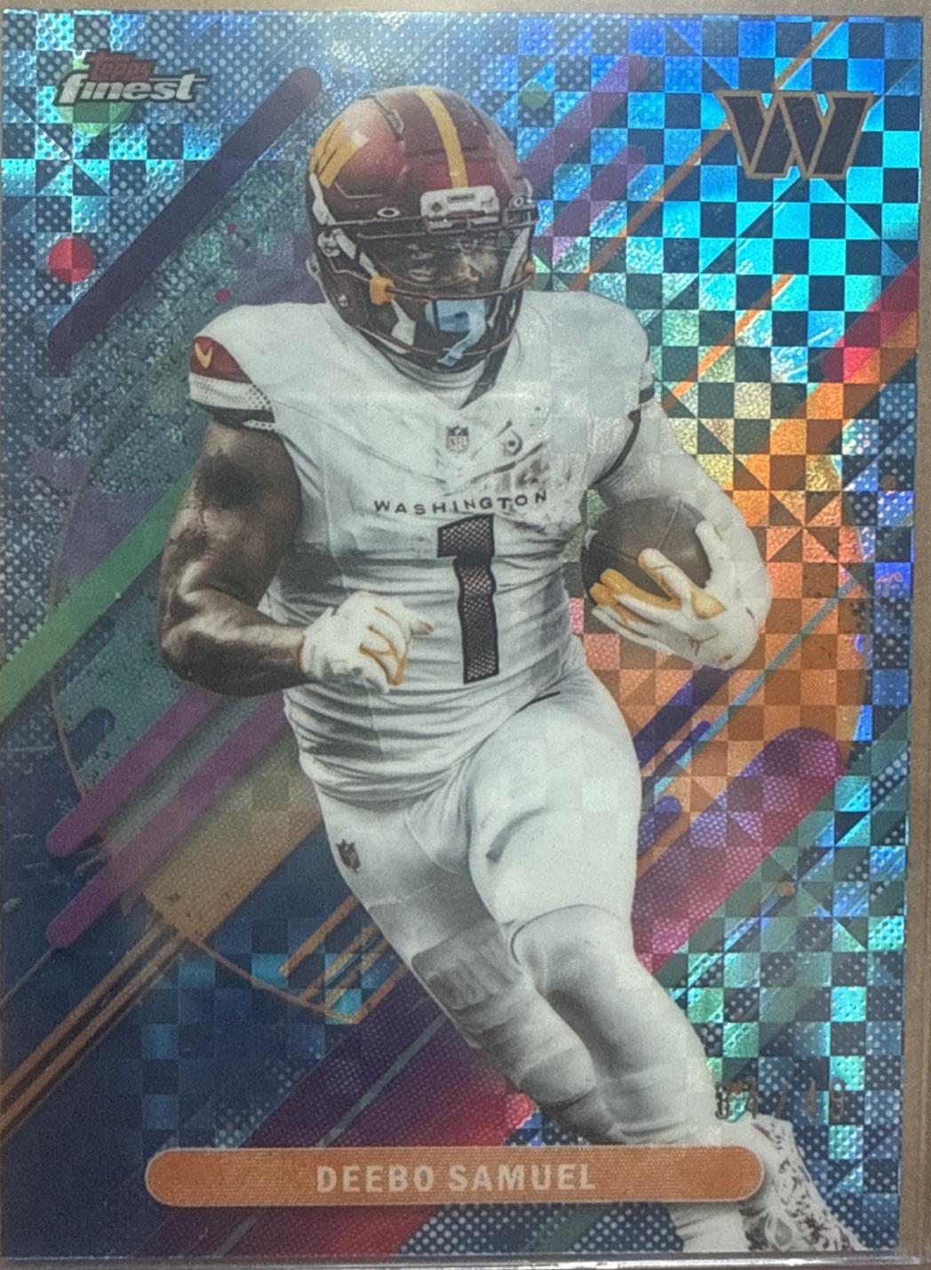 Deebo Samuel [Blue X-Fractor] #271