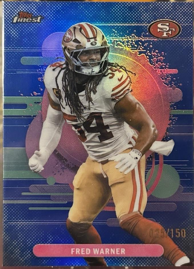 Fred Warner [Blue Refractor] #193