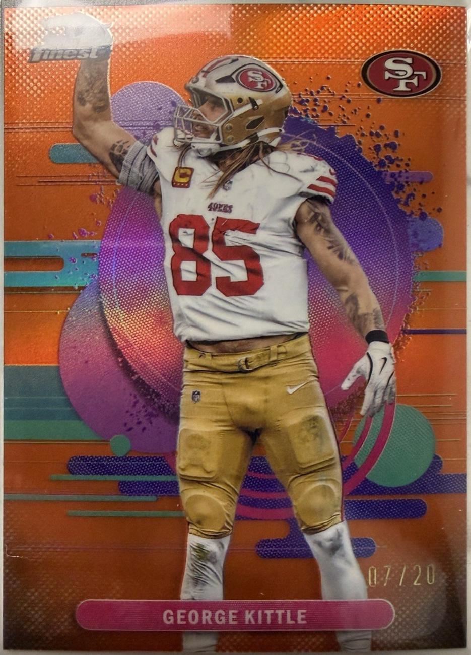 George Kittle [Orange Geometric] #184
