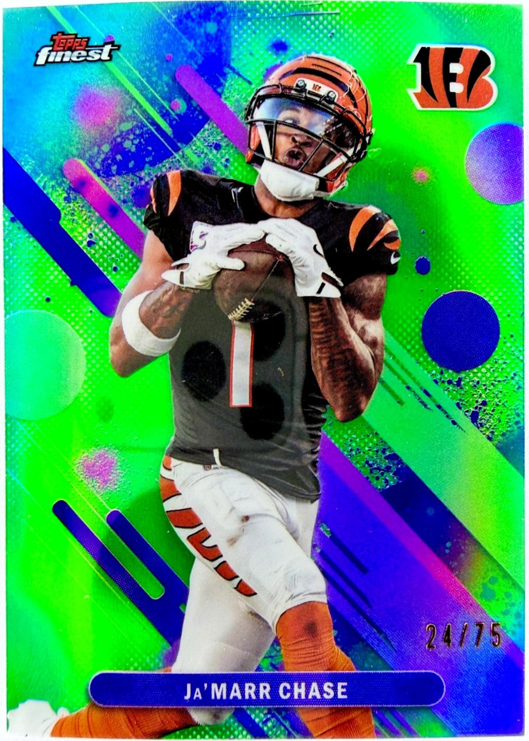 Ja'Marr Chase [Green Refractor] #85