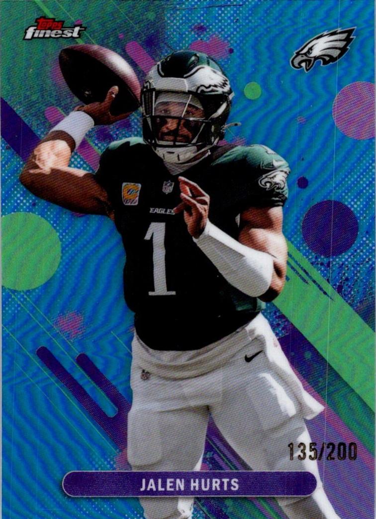 Jalen Hurts [Blue Refractor] #63