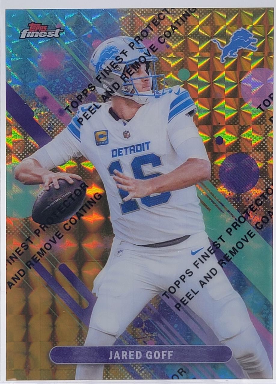 Jared Goff [Gold Refractor] #54