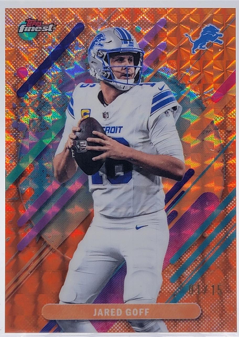 Jared Goff [Orange Geometric] #232
