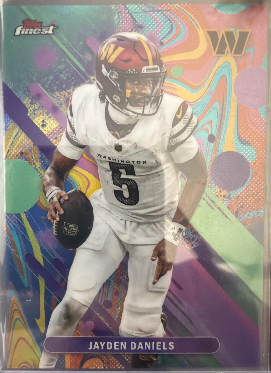 Jayden Daniels [Oil Spill Refractor] #67