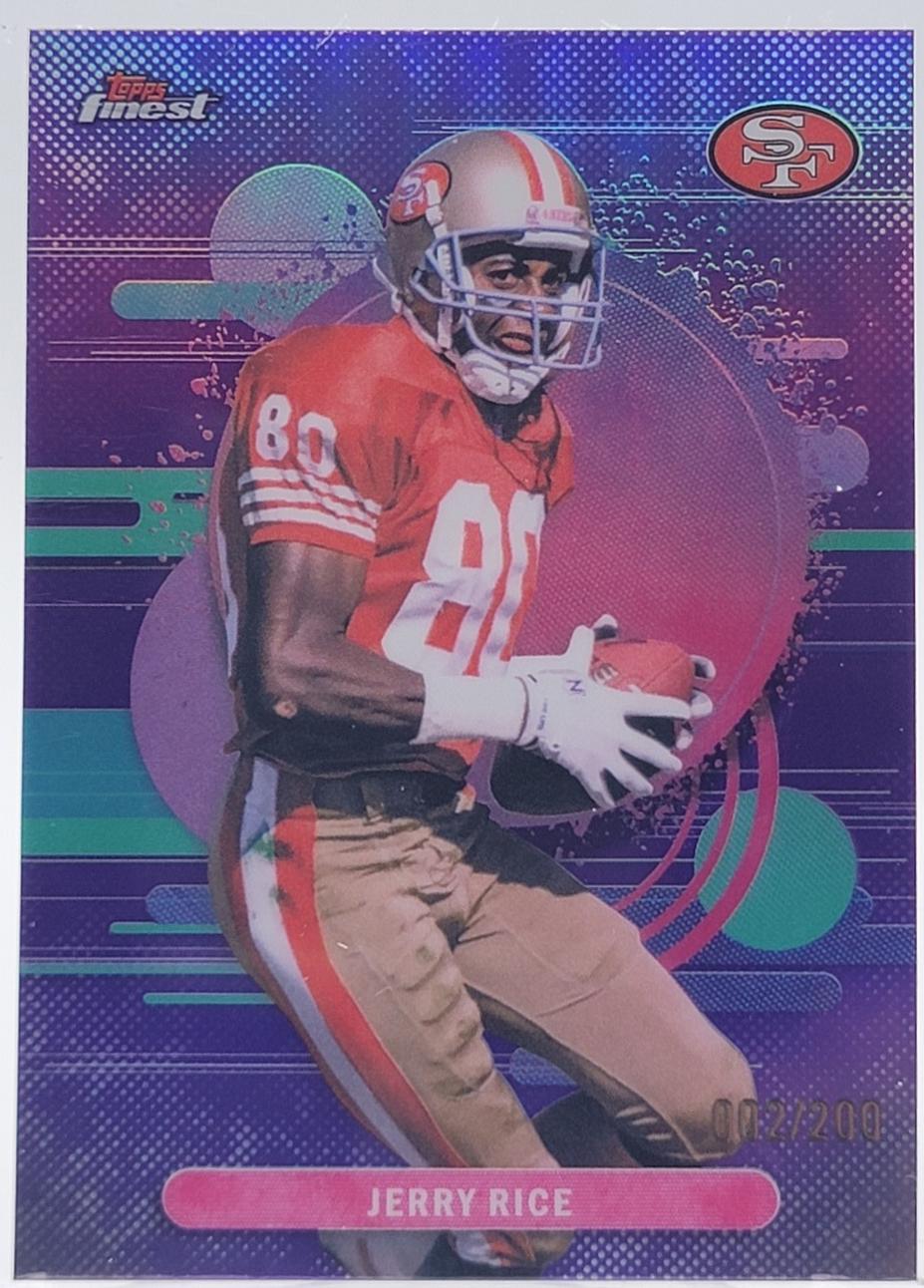Jerry Rice [Purple Refractor] #200