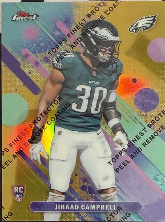 Jihaad Campbell [Gold Refractor] #42