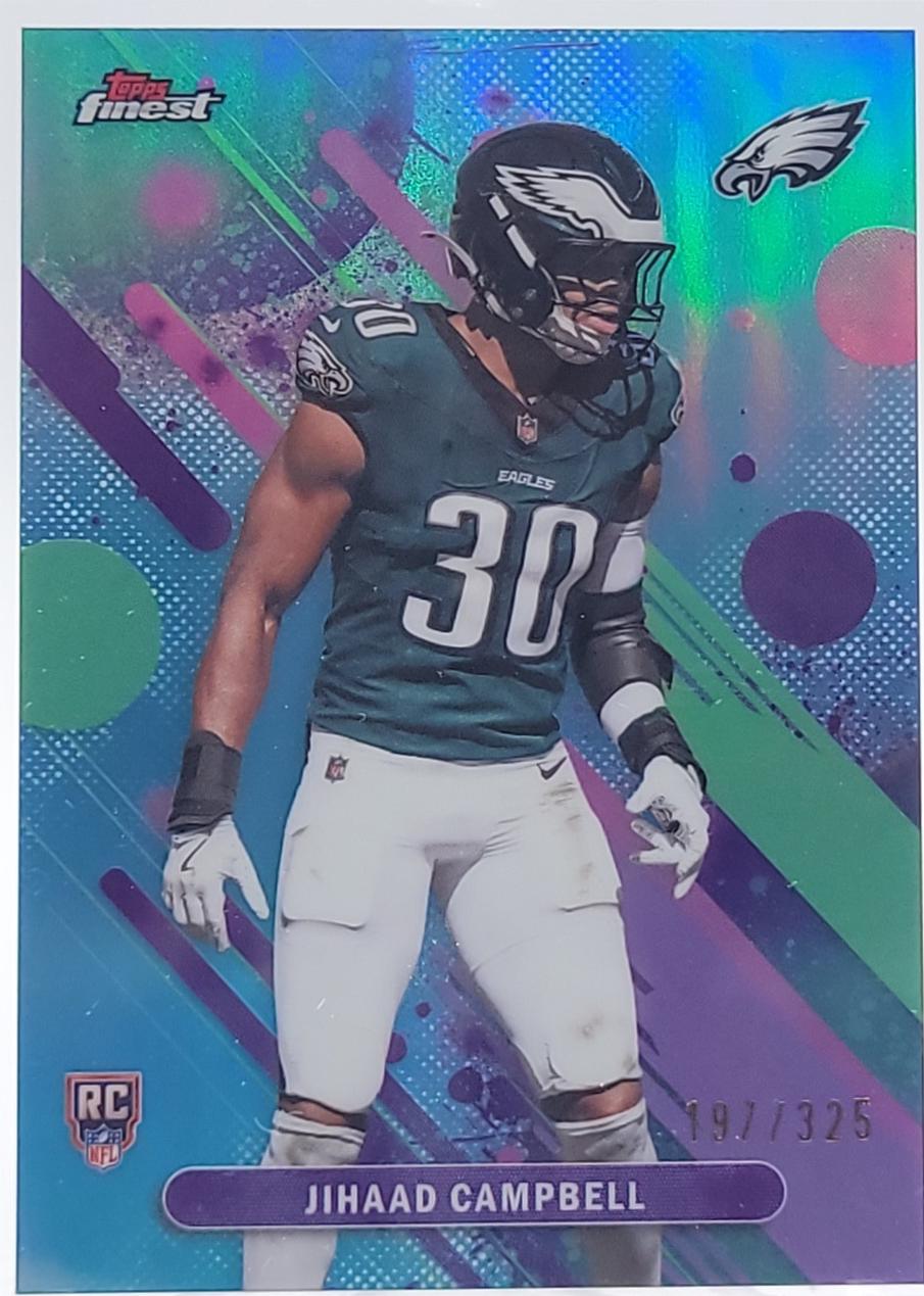 Jihaad Campbell [Sky Blue Refractor] #42