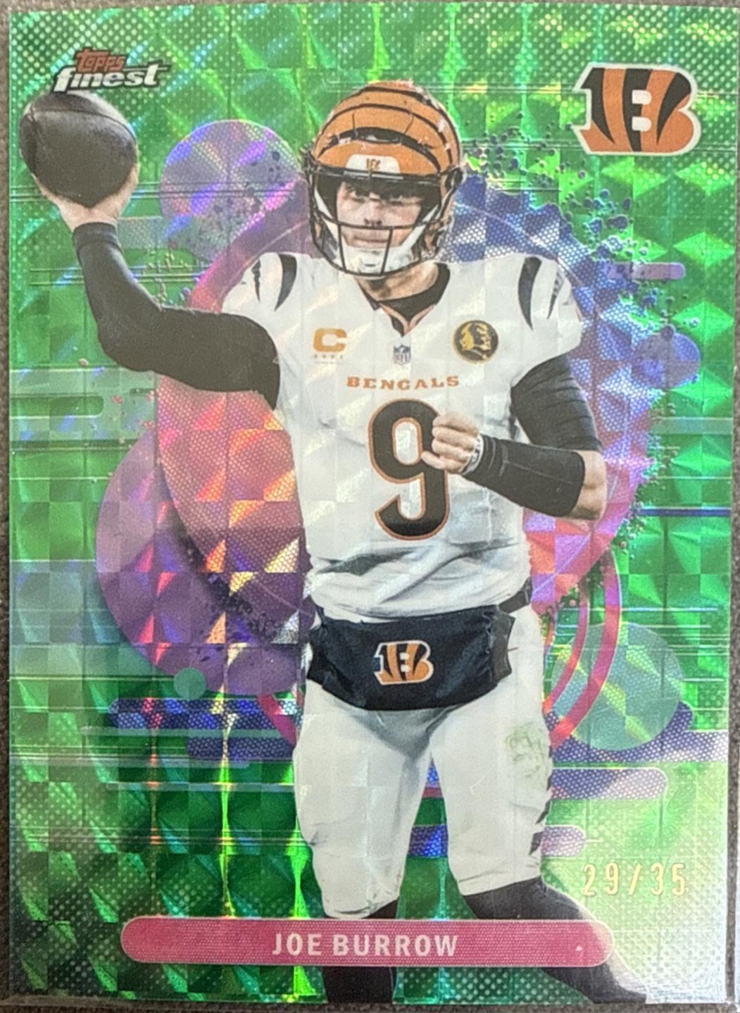 Joe Burrow [Green Geometric] #128