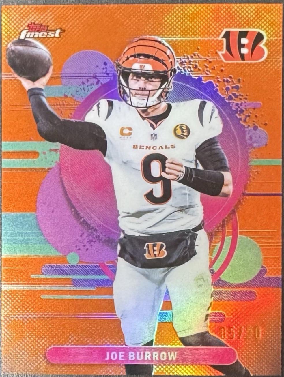 Joe Burrow [Orange Geometric] #128