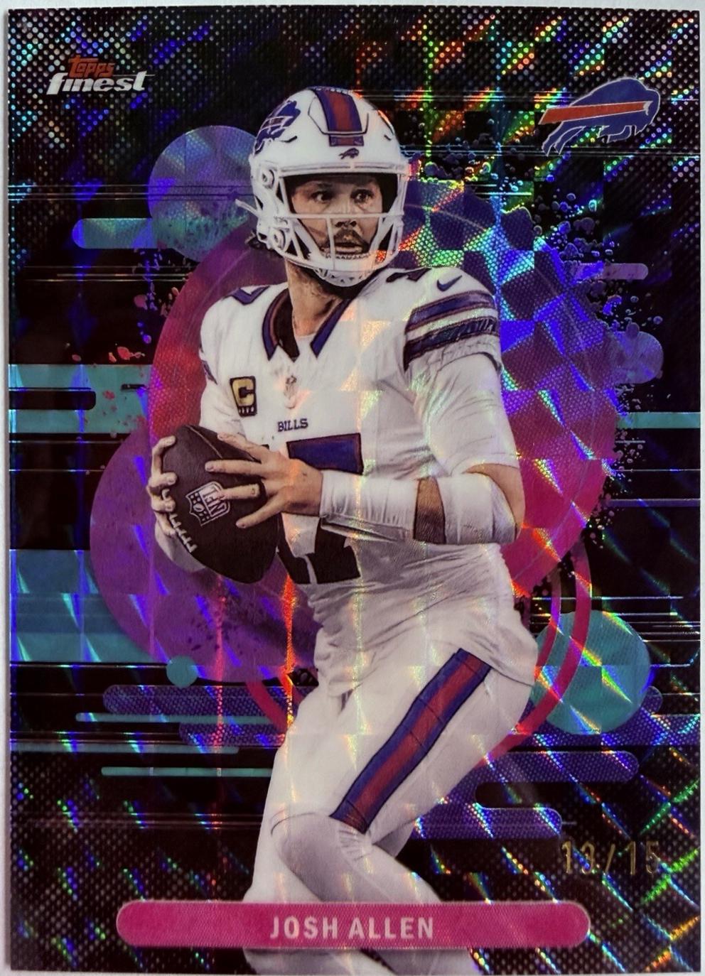 Josh Allen [Black Geometric] #125