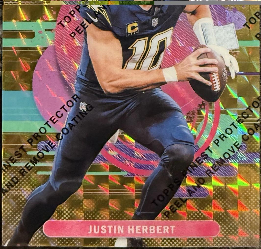 Justin Herbert [Gold Refractor] #138