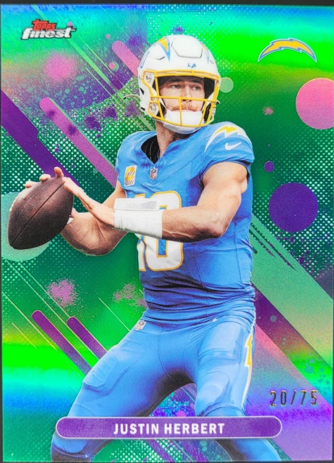 Justin Herbert [Green Refractor] #59