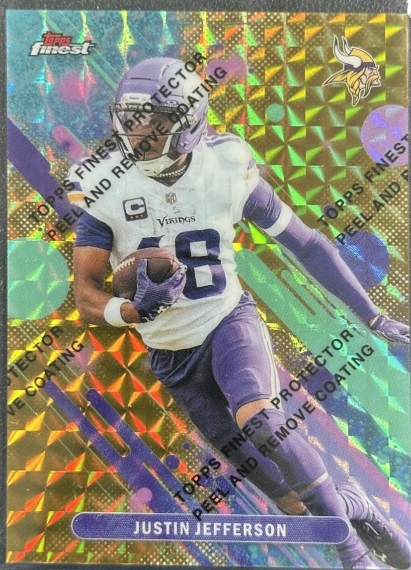 Justin Jefferson [Gold Geometric] #90