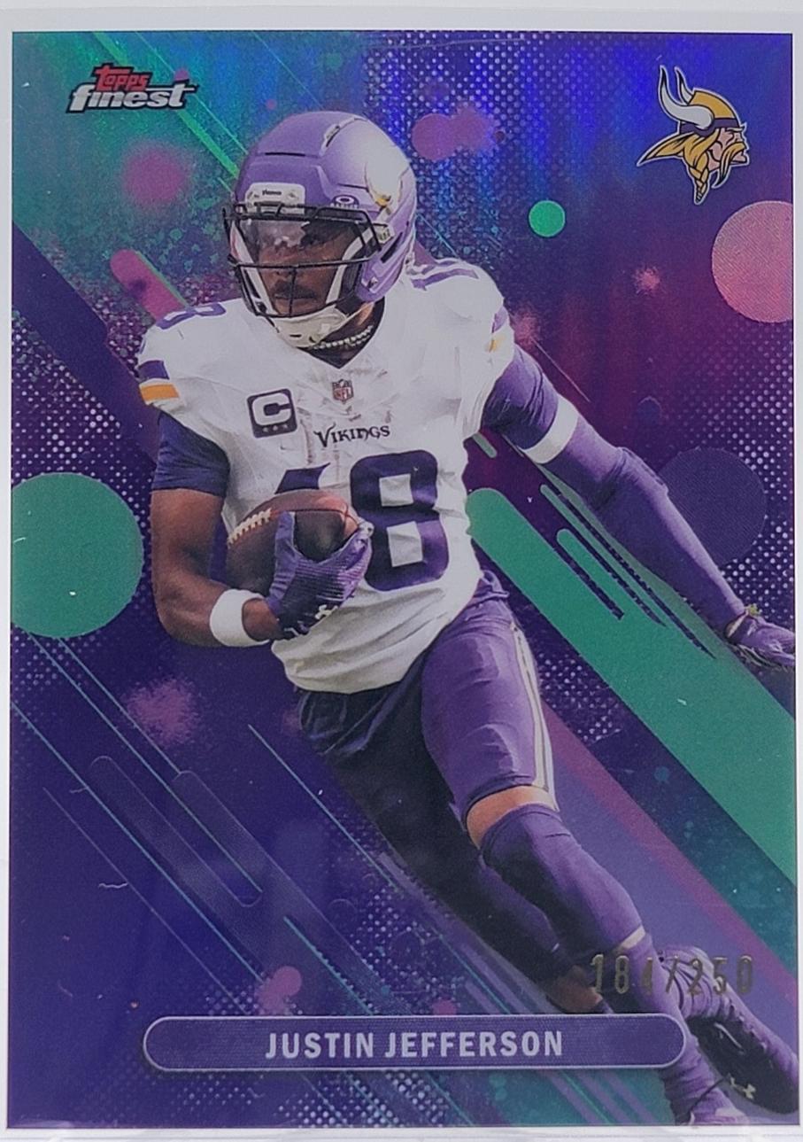 Justin Jefferson [Purple Refractor] #90