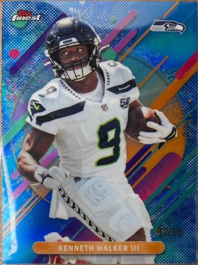 Kenneth Walker III [Blue Refractor] #258
