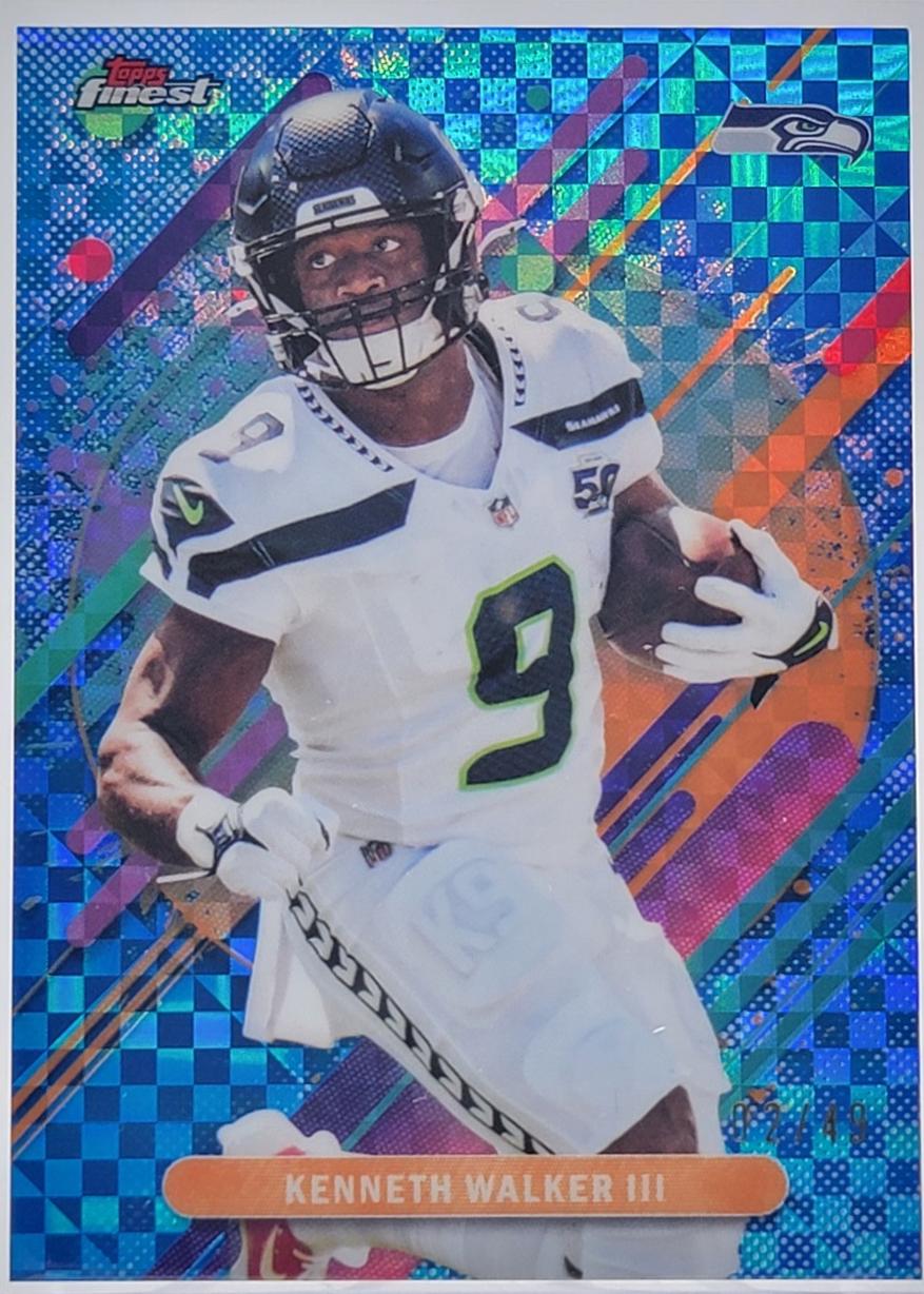 Kenneth Walker III [Blue X-Fractor] #258