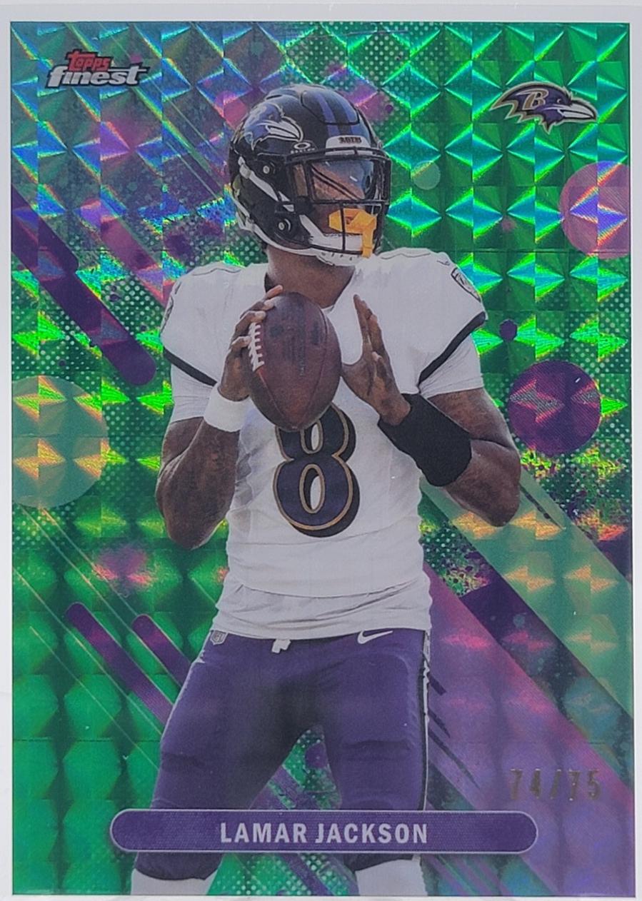 Lamar Jackson [Green Geometric] #47