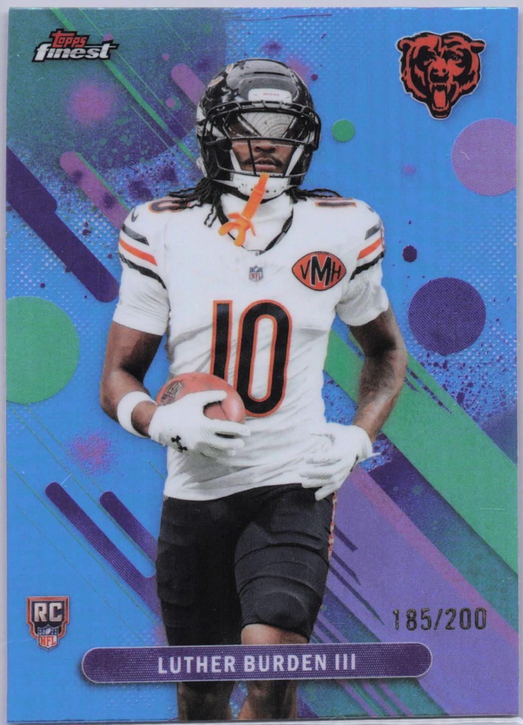 Luther Burden III [Blue Refractor] #27