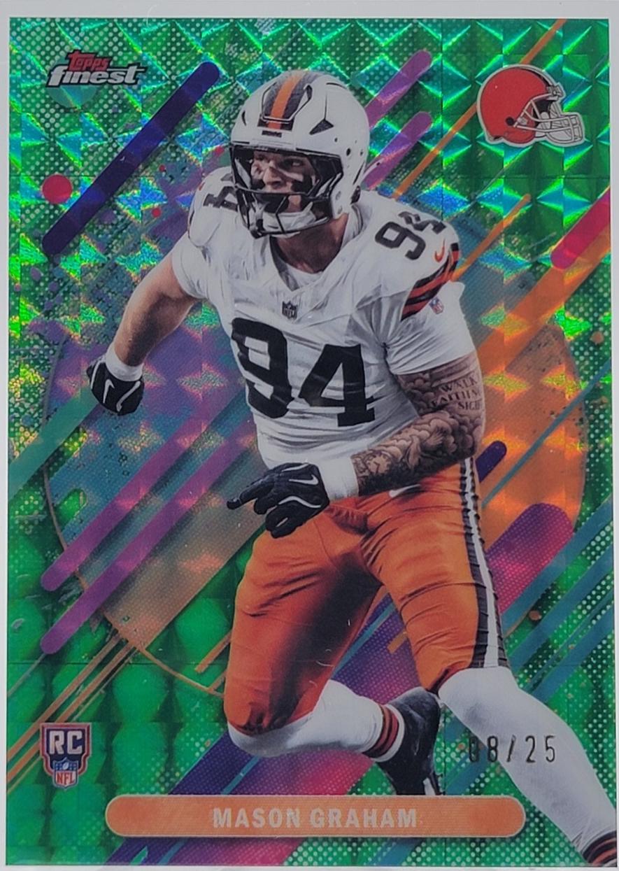 Mason Graham [Green Geometric] #222