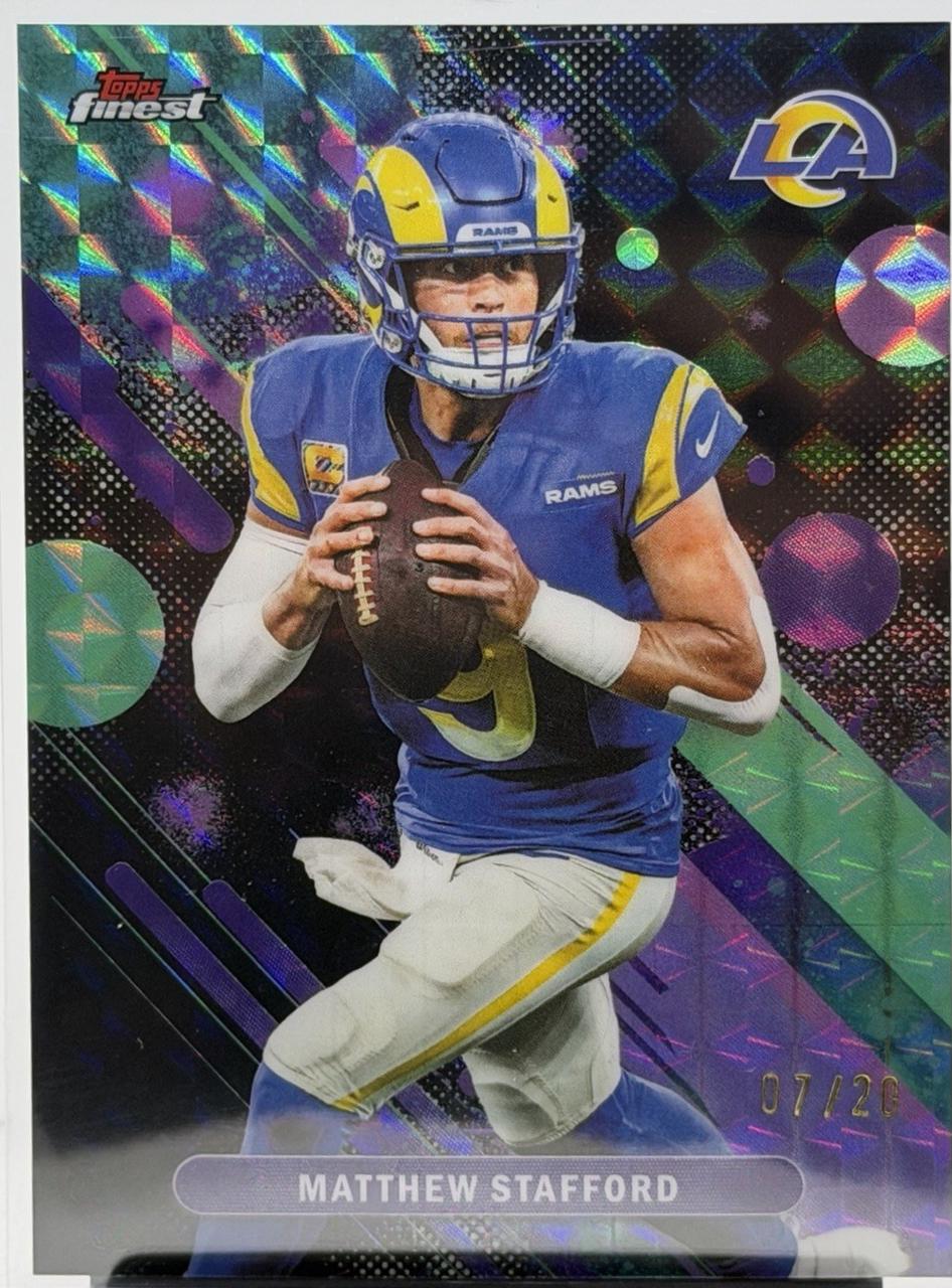 Matthew Stafford [Black Refractor] #60
