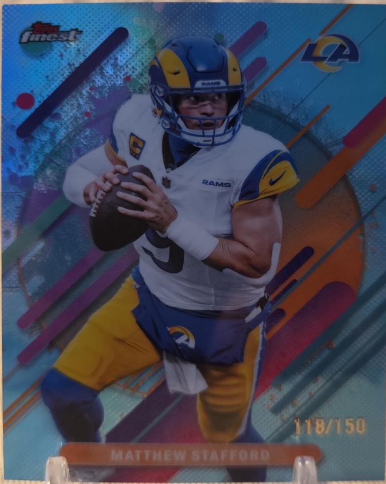 Matthew Stafford [Sky Blue Refractor] #240
