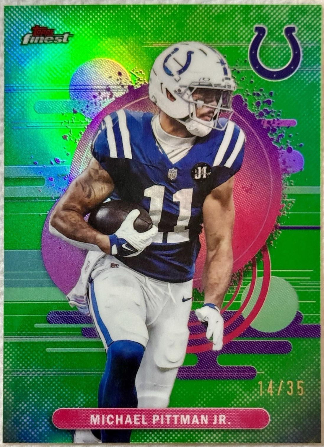 Michael Pittman Jr. [Green Refractor] #166