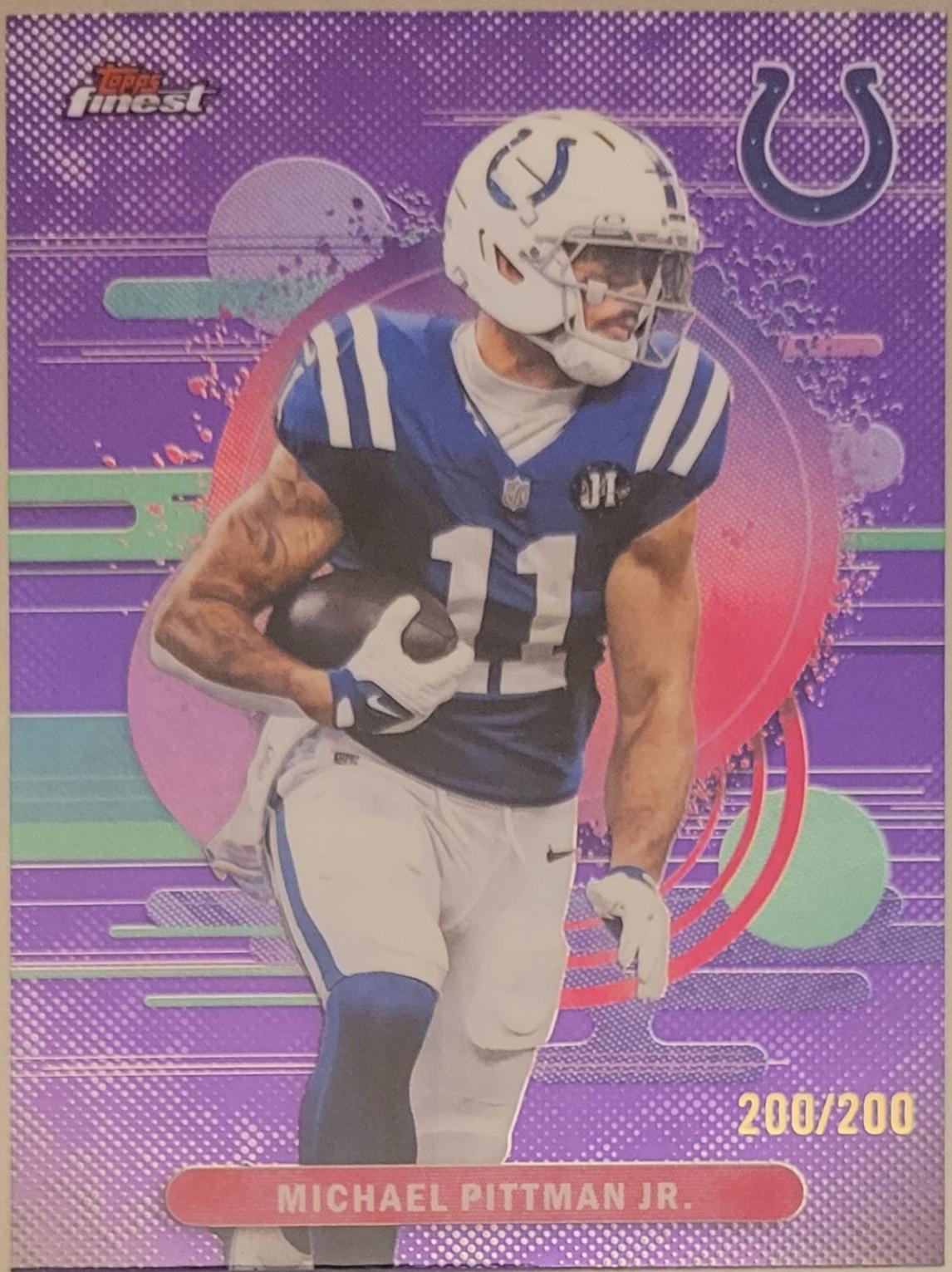 Michael Pittman Jr. [Purple Refractor] #166