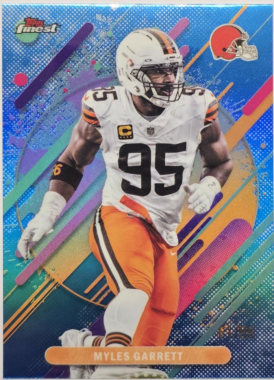 Myles Garrett [Blue X-Fractor] #279