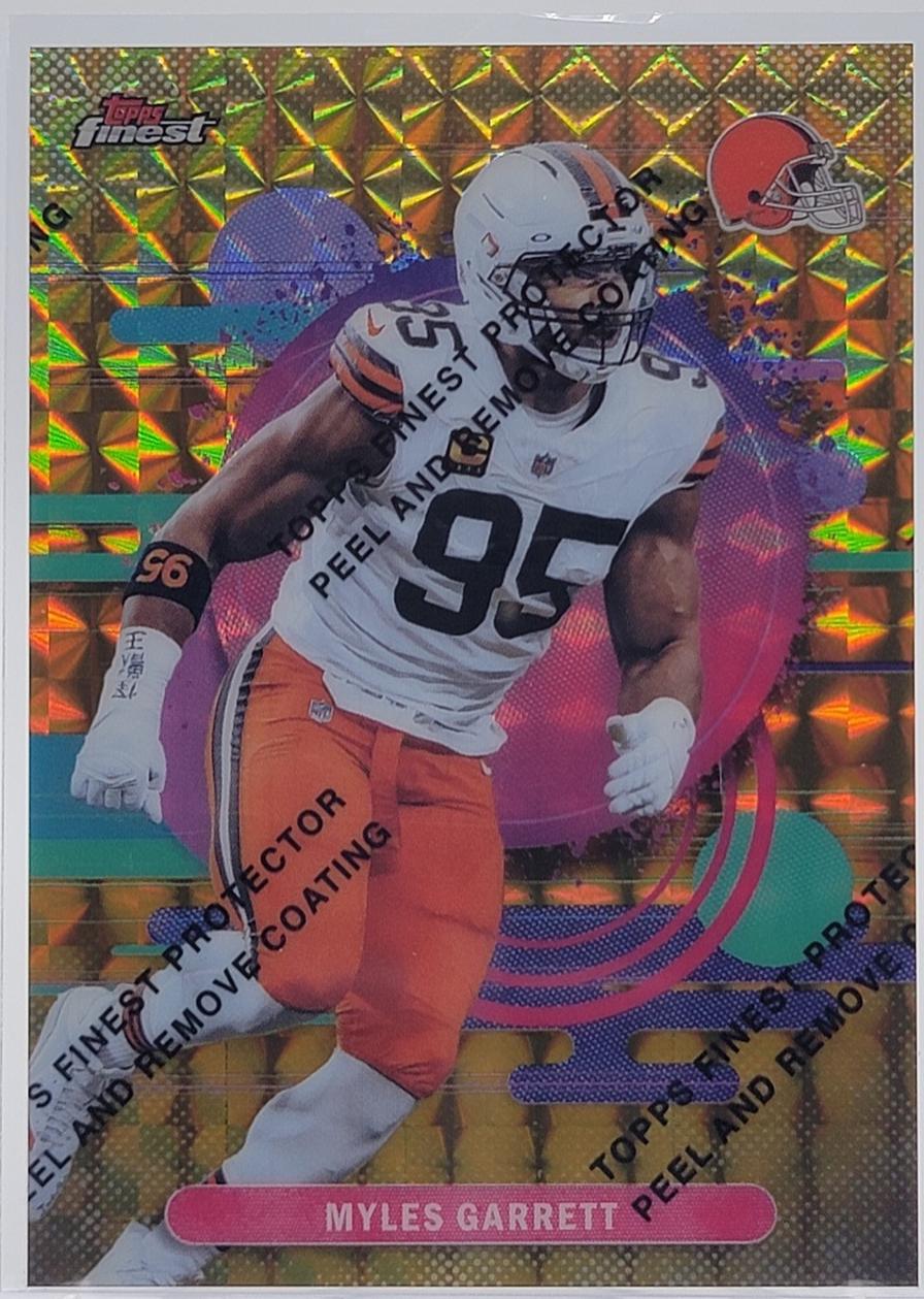Myles Garrett [Gold Geometric] #185