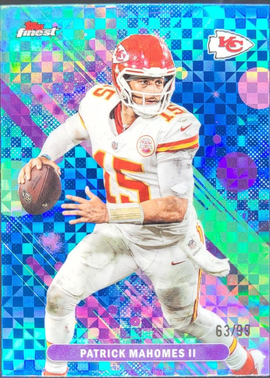 Patrick Mahomes II [Blue X-Fractor] #58