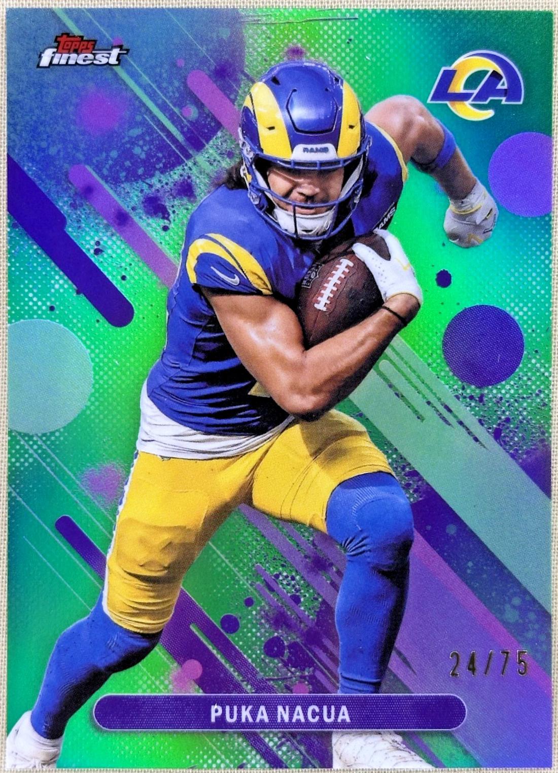 Puka Nacua [Green Refractor] #89