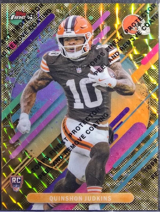Quinshon Judkins [Gold Refractor] #209