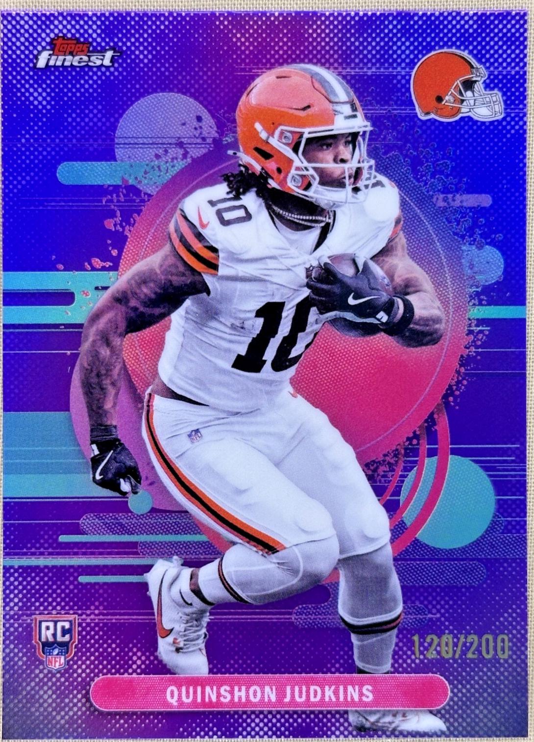 Quinshon Judkins [Purple Refractor] #110