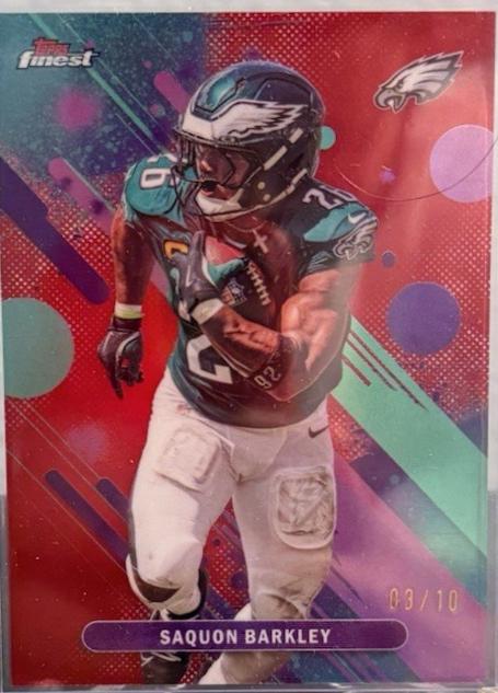 Saquon Barkley [Red Refractor] #78