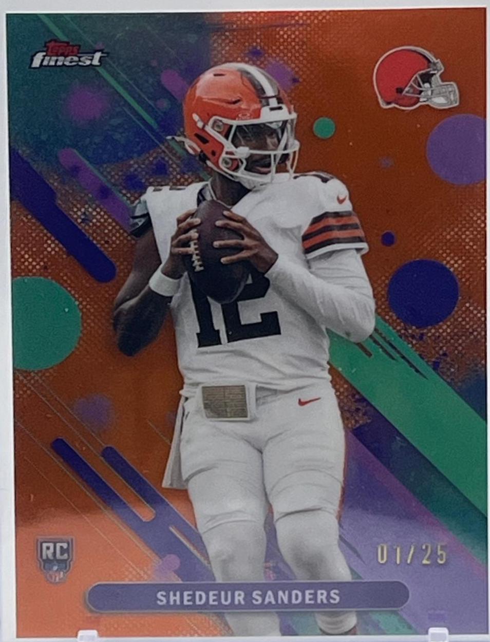 Shedeur Sanders [Orange Refractor] #6
