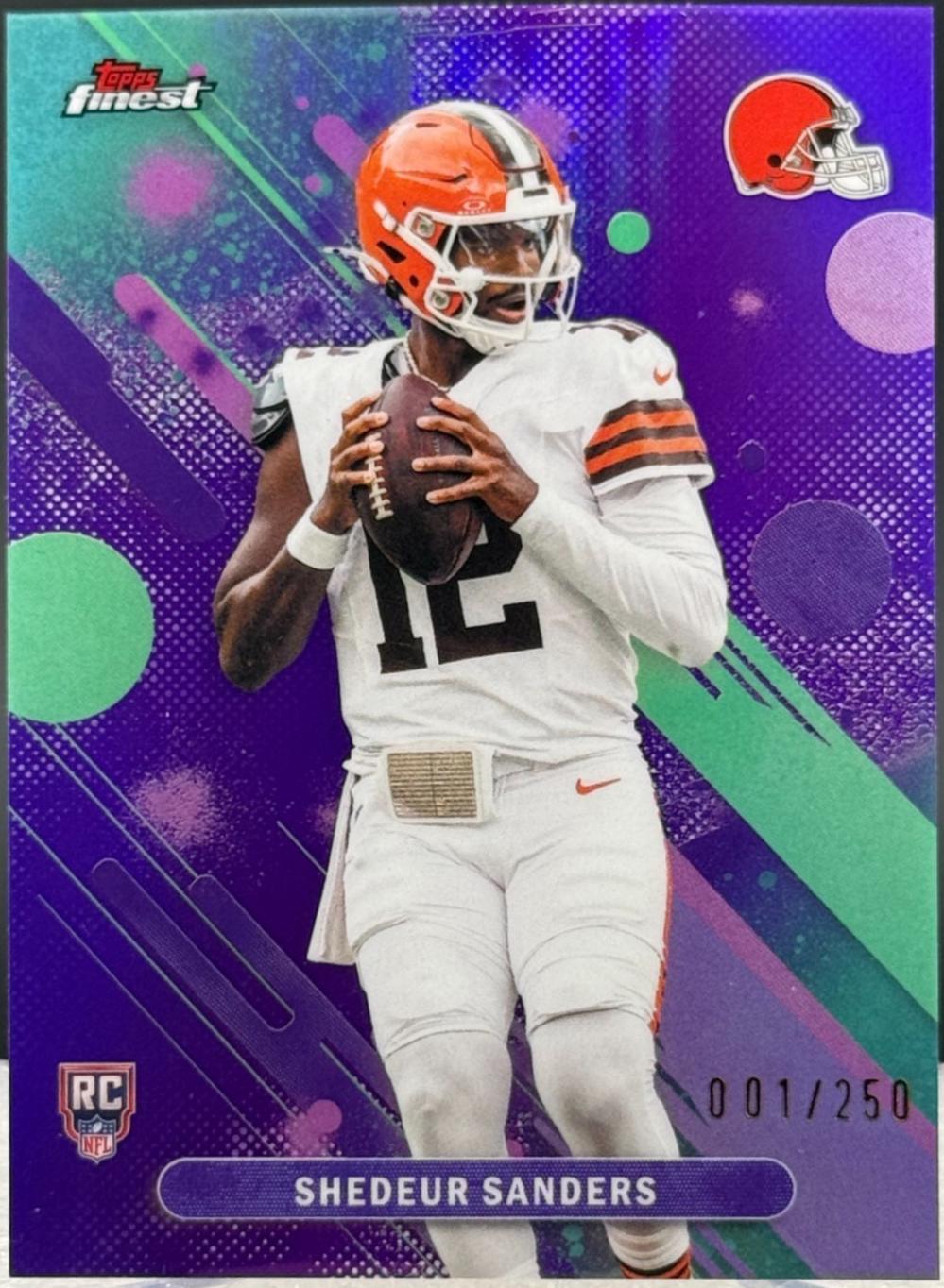 Shedeur Sanders [Purple Refractor] #6
