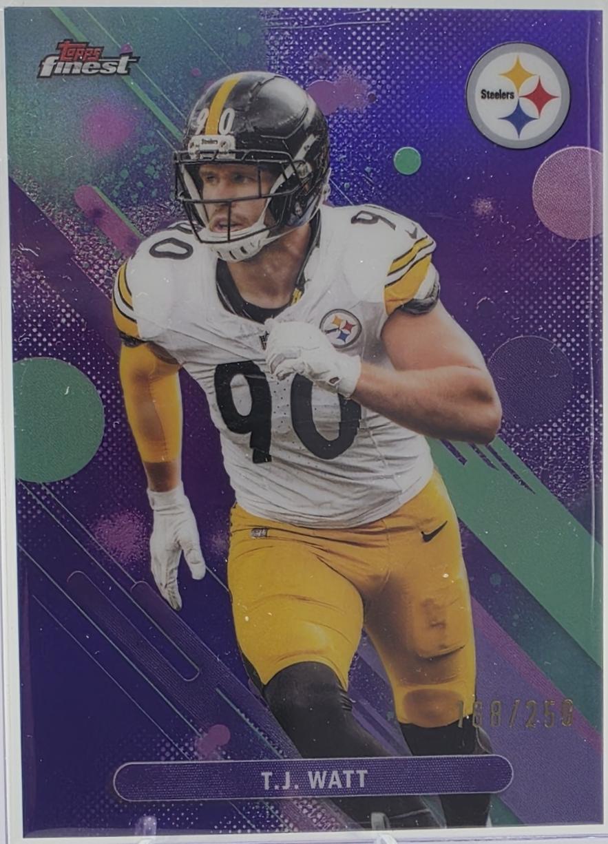 T.J. Watt [Purple Refractor] #99