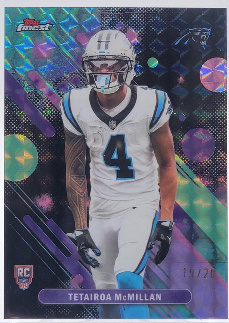 Tetairoa McMillan [Black Geometric] #23