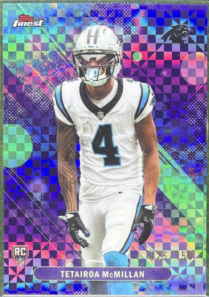 Tetairoa McMillan [Purple X-Fractor] #23