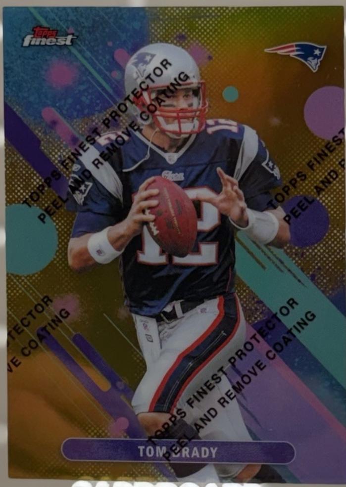Tom Brady [Gold Refractor] #100