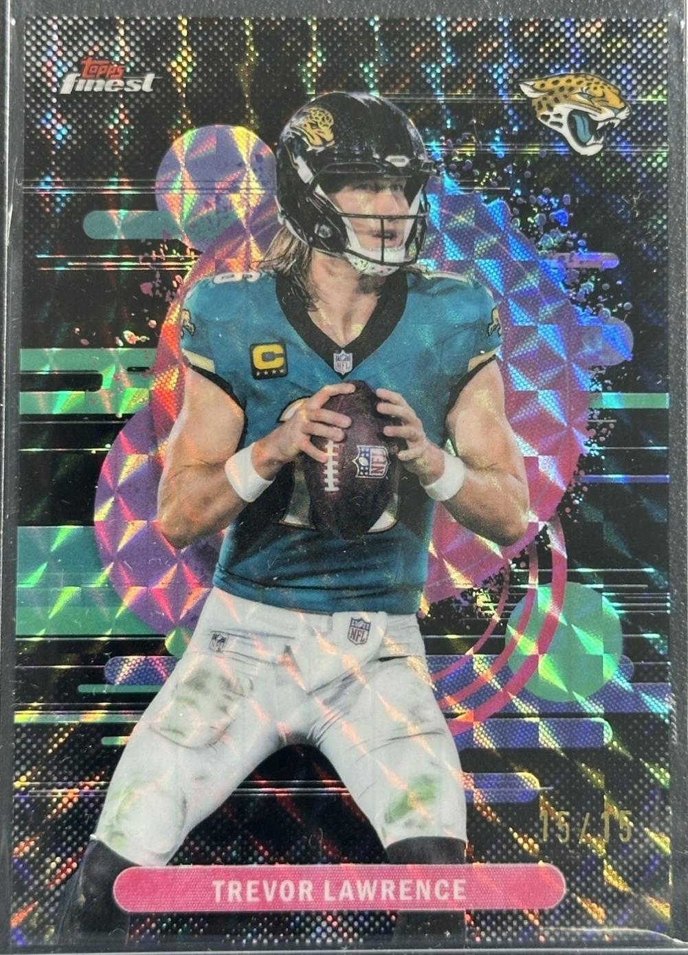 Trevor Lawrence [Black Geometric] #135