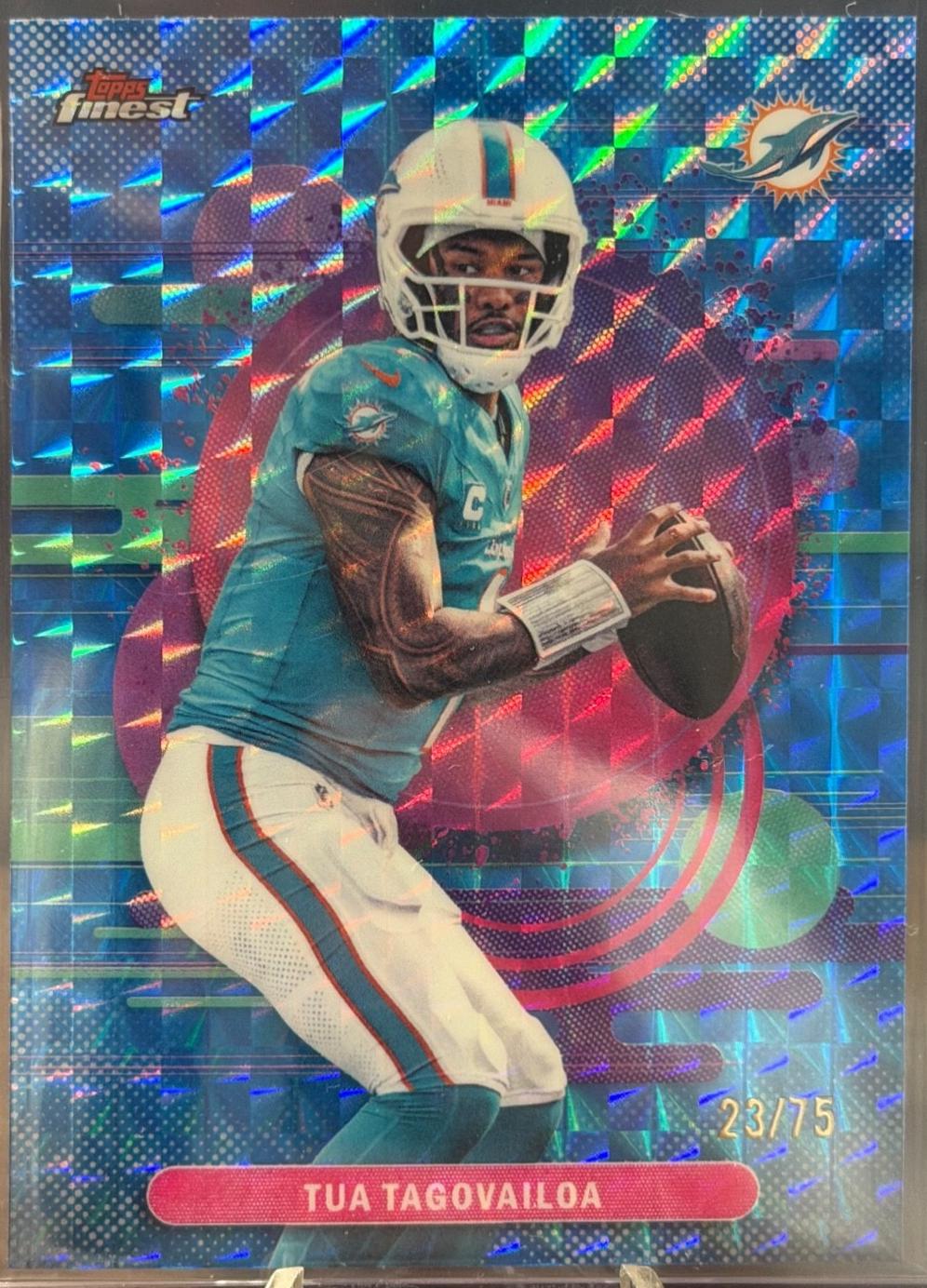 Tua Tagovailoa [Blue Geometric] #140