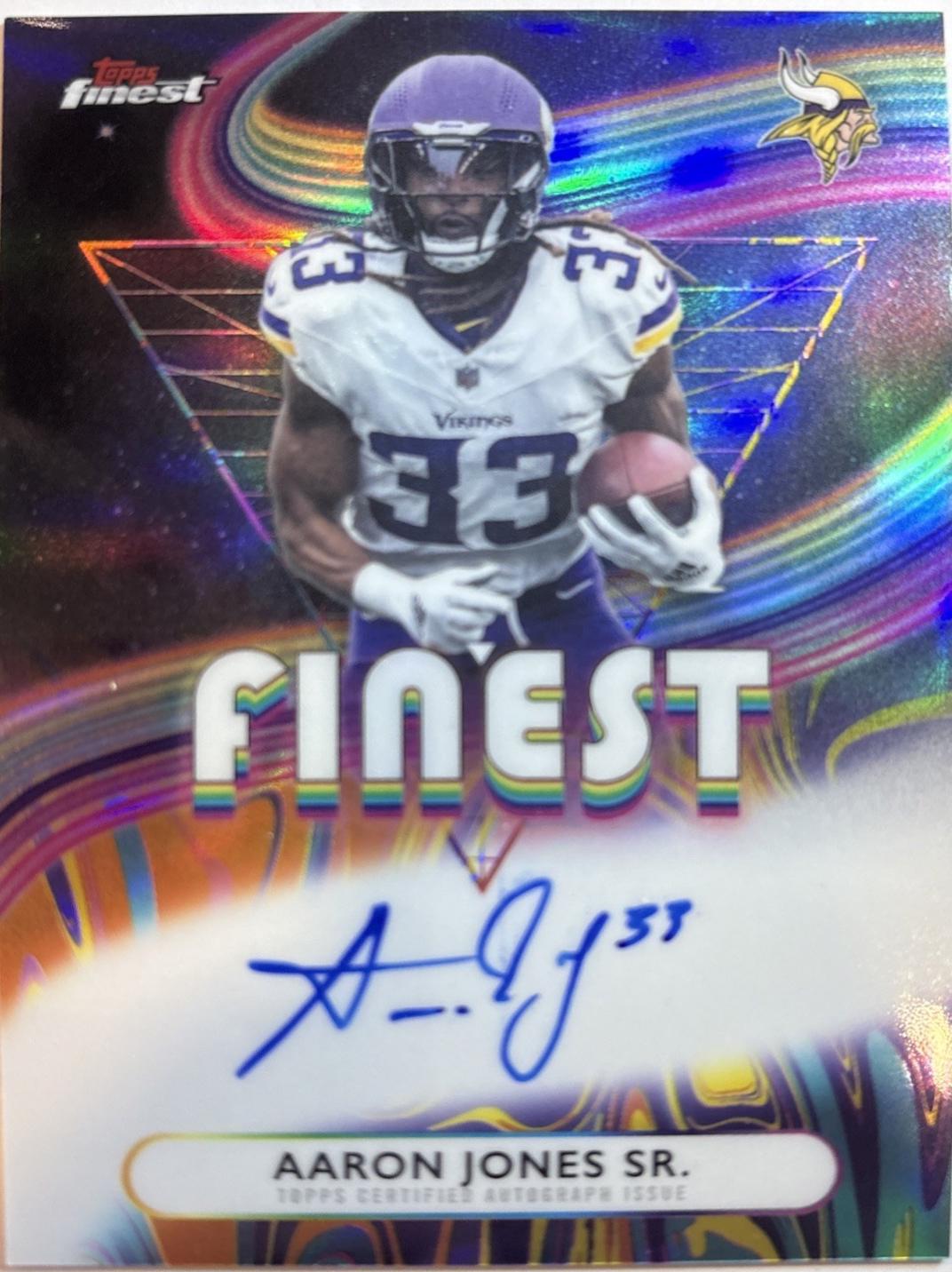 Aaron Jones Sr. [Refractor] #FA-AJS
