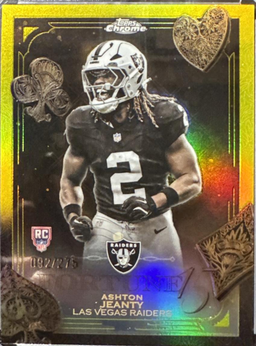 Ashton Jeanty [Yellow Refractor] #F15-24