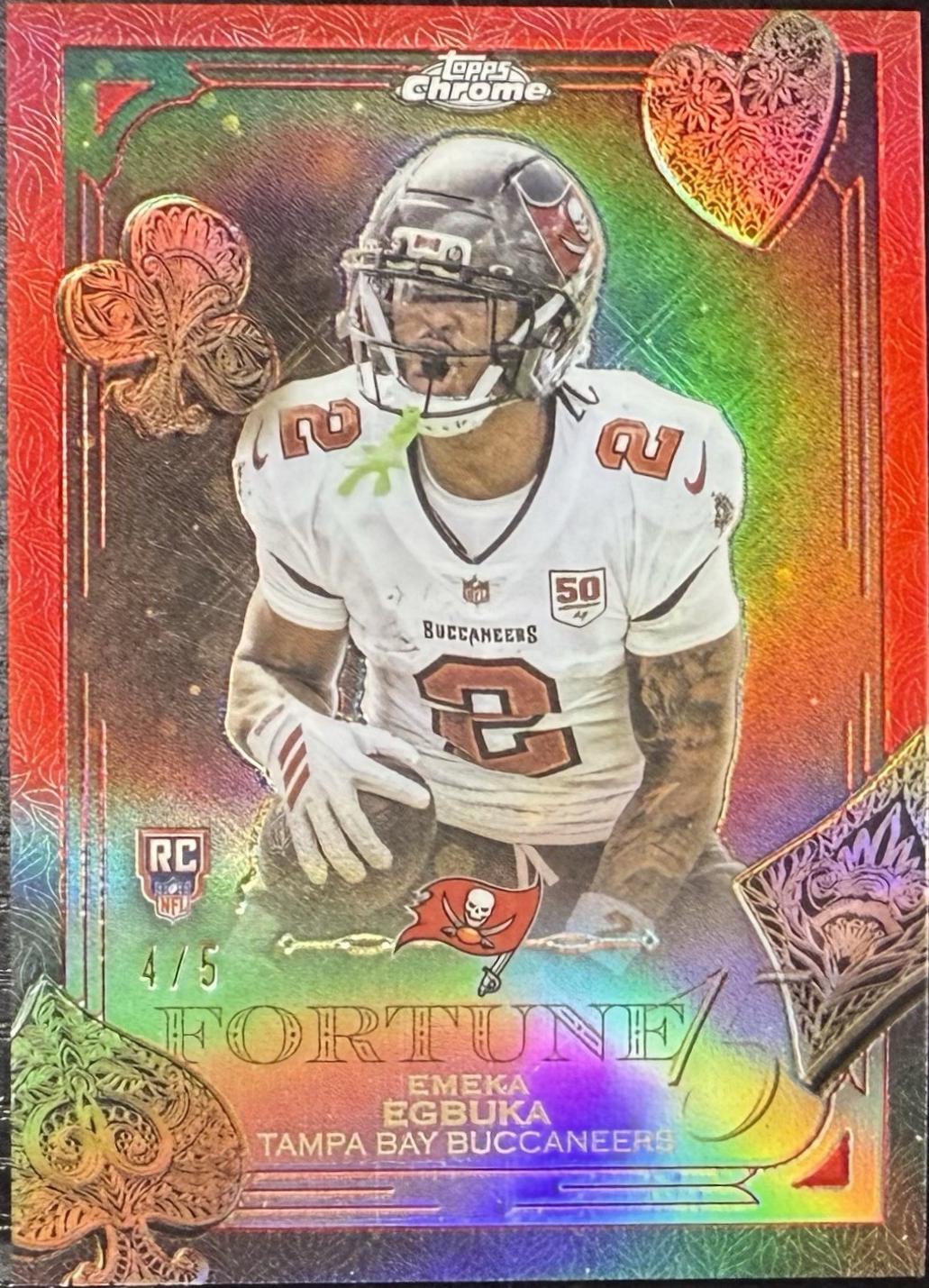 Emeka Egbuka [Red Refractor] #F15-21