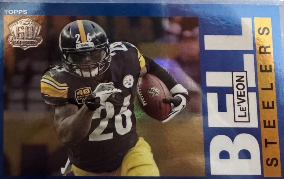 Le'Veon Bell [Blue Border] #T60-LB