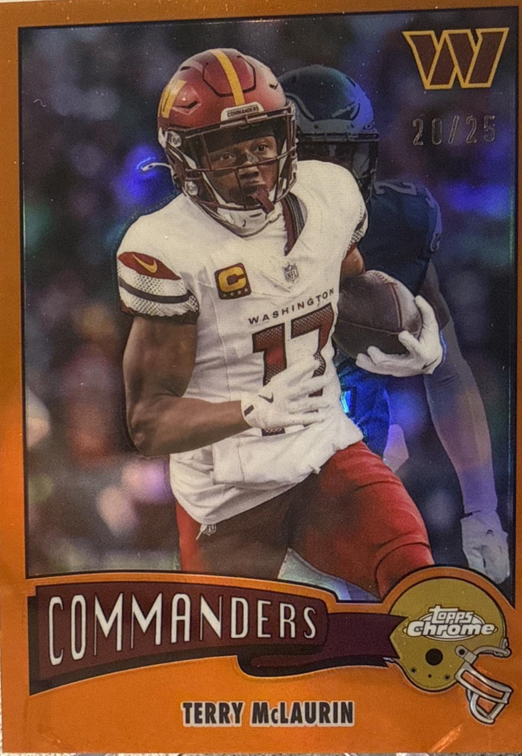Terry McLaurin [Orange Refractor] #1975-35